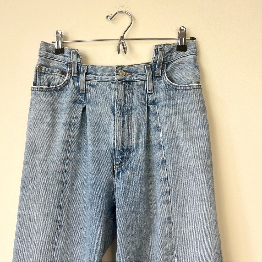 Agolde Pieced Angled High Rise Jeans in Matrix - Picture 3 of 10